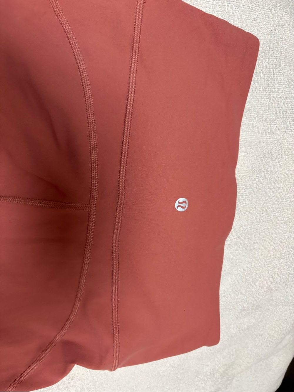 lululemon dusty terra cotta high-rise leggings